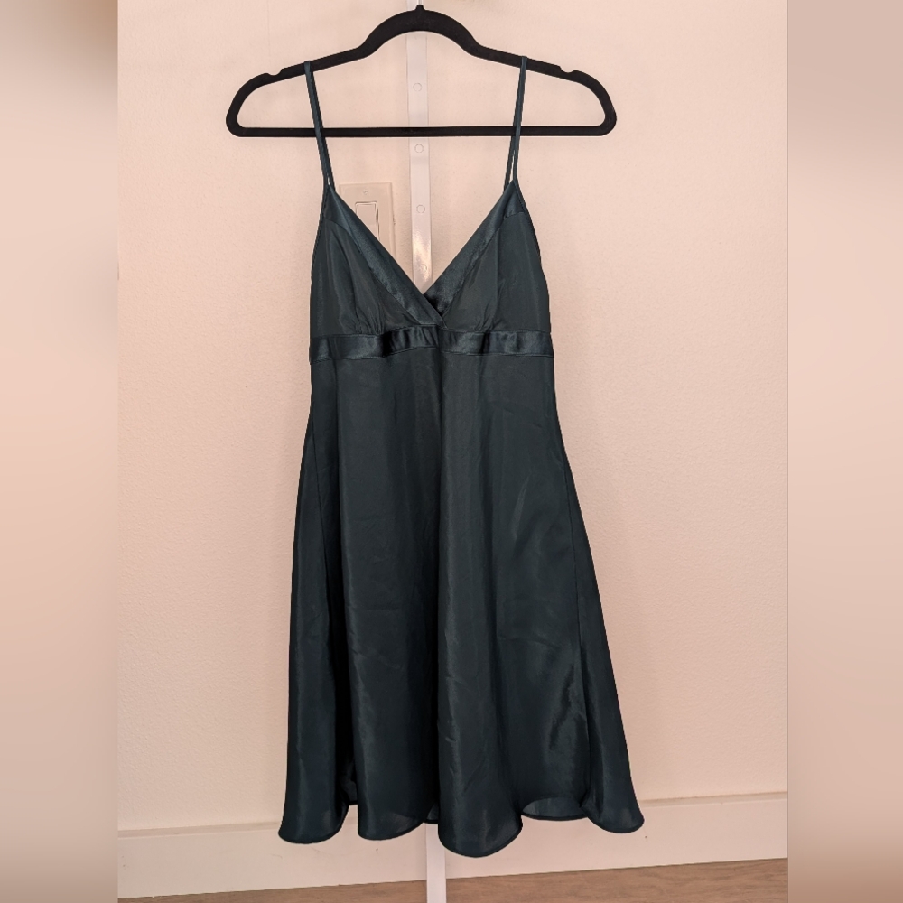 Victoria's Secret Satin Open-Back Slip